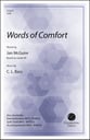 Words of Comfort SATB choral sheet music cover